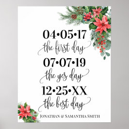 Mejor día señal de fecha de boda día sí navidad