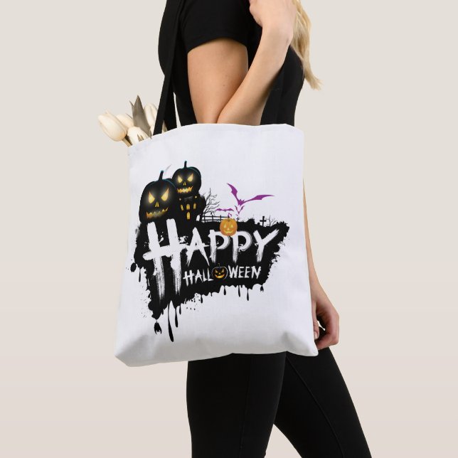 Mejor diseño Bolsa de Tote de Halloween (Detalle)