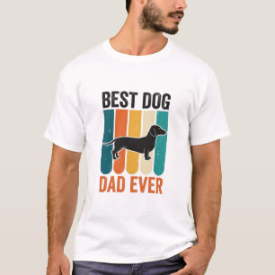 Mejor diseño de camiseta vintage de Dachshund para