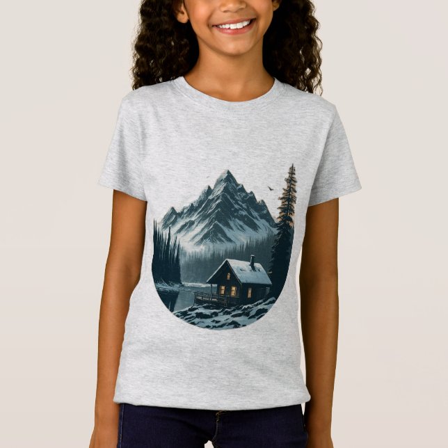 Mejor diseño de camisetas de Serenity Mountainside (Anverso)