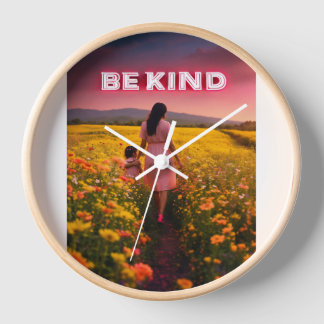 mejor diseño de la naturaleza reloj de pared