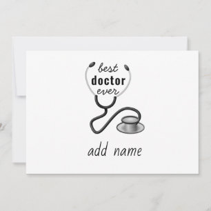 Mejor Doctor de Todos los Tiempos Agradecimiento G