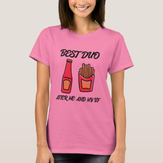 Mejor dúo después de mi divertida camiseta de BF y