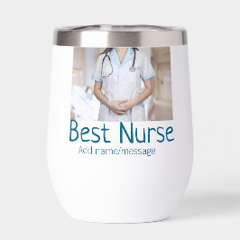 Mejor enfermera añada el nombre de la foto médico 