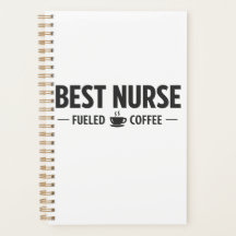 Mejor Enfermera Impulsada por Café Planificador