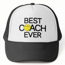 Mejor entrenador de softbol Gorra de softball de t