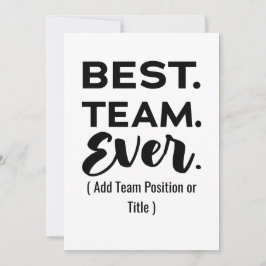 Mejor equipo de todos los tiempos, nombre personal