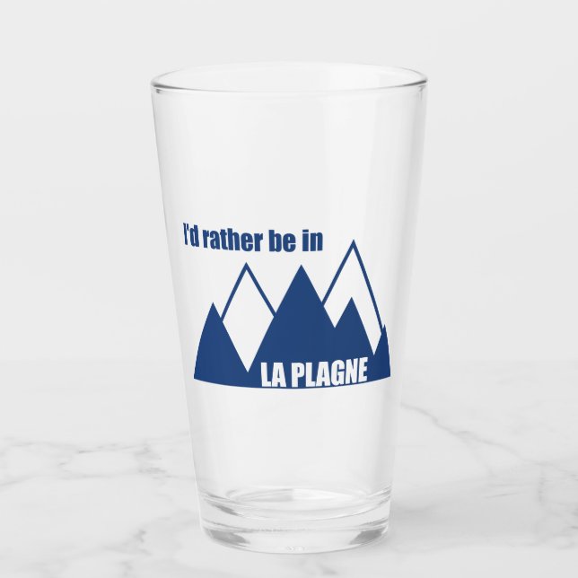 Mejor Estaría En La Plagne Francia Montaña (Anverso)