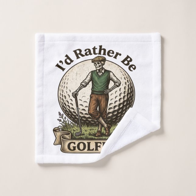 Mejor estaría jugando golf (Toallita)