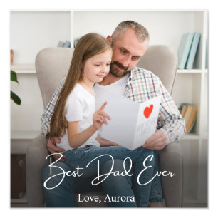 Mejor foto personalizada de papá