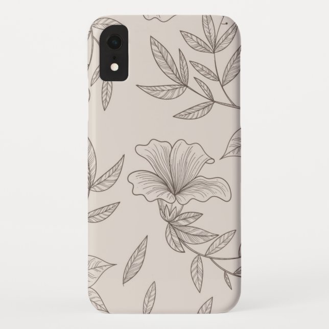 Mejor Funda-Mate Apenas Ahí Funda Apple iPhone XR (Reverso)