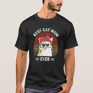 Mejor Gato Mamá Jamás T Camiseta Gafas De Sol Gato