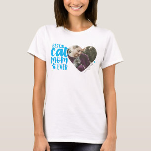 Mejor Gato Mamá Nombrado Mascota Foto Camiseta Az