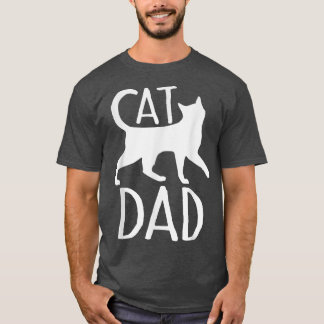 Mejor Gato Papá Camiseta Padres Día Kitty Papá Ch