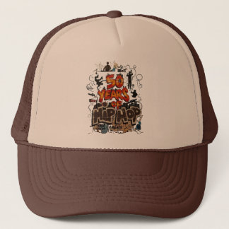 Mejor gorra de arte de diseño de hip hop 50° anive