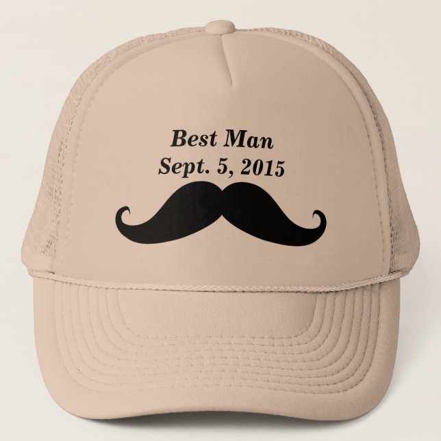 Mejor Gorra de Camioneros de Mustache para hombres (Anverso)