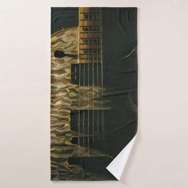 Mejor guitarrista de la historia (Toalla de baño)