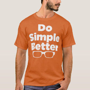 Mejor hacerlo simple - camisa de joya simple