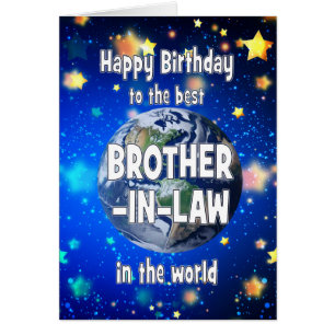 Mejor Hermano en Derecho en el Cumpleaños Mundial