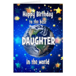 Mejor Hija En El Cumpleaños Mundial