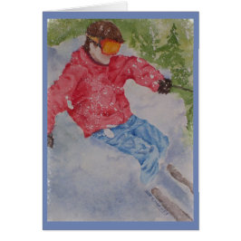 MEJOR HILL SKIER