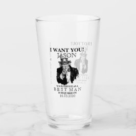 Mejor hombre groomsman propuesta Tío Sam te quiero