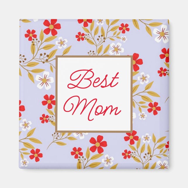 Mejor imán de mamá (Frente)