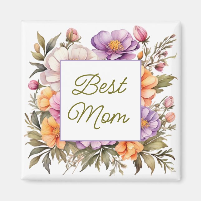 Mejor imán de mamá (Frente)