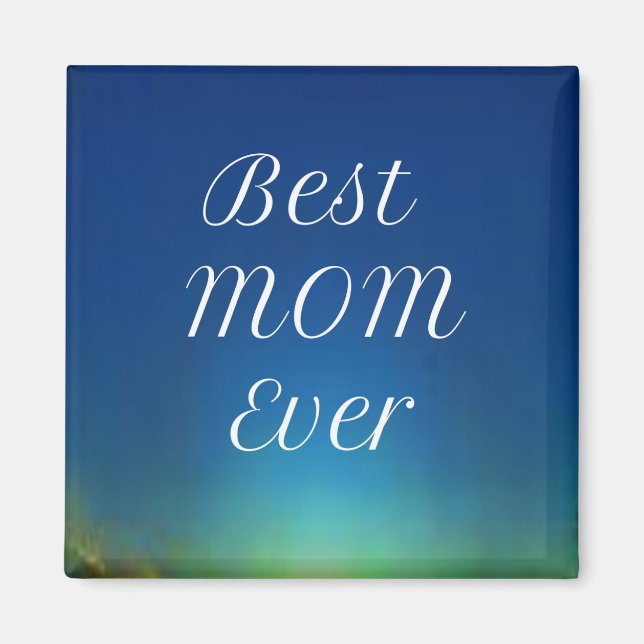 Mejor imán de mamá de la historia (Frente)