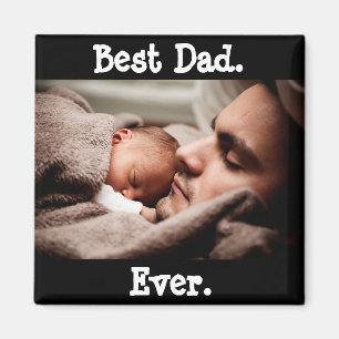 Mejor imán fotográfico personalizado de papá