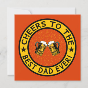 MEJOR invitación de PADRE ALGUNA personalizado