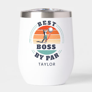 Mejor Jefe De Par Personalizado Retro Empleador De