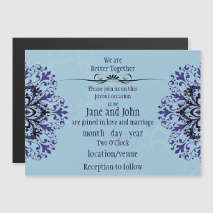 Mejor Juntos Diseño de Invitación a la Boda