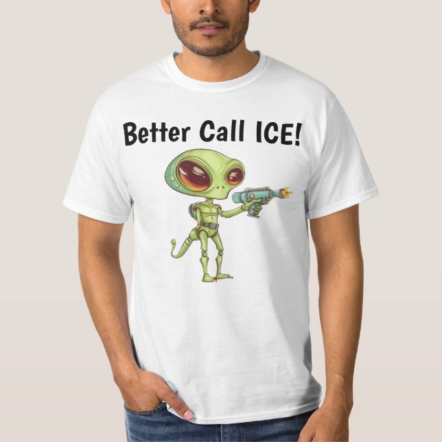 Mejor Llamar A La Camiseta ICE (Anverso)