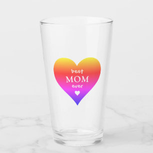 Mejor Madre del Corazón Arcoiris