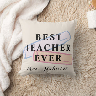 Mejor maestro de todos los tiempos – Almohada con