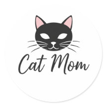 Mejor Mamá de Gatos del Mundo Adhesivos Divertidos