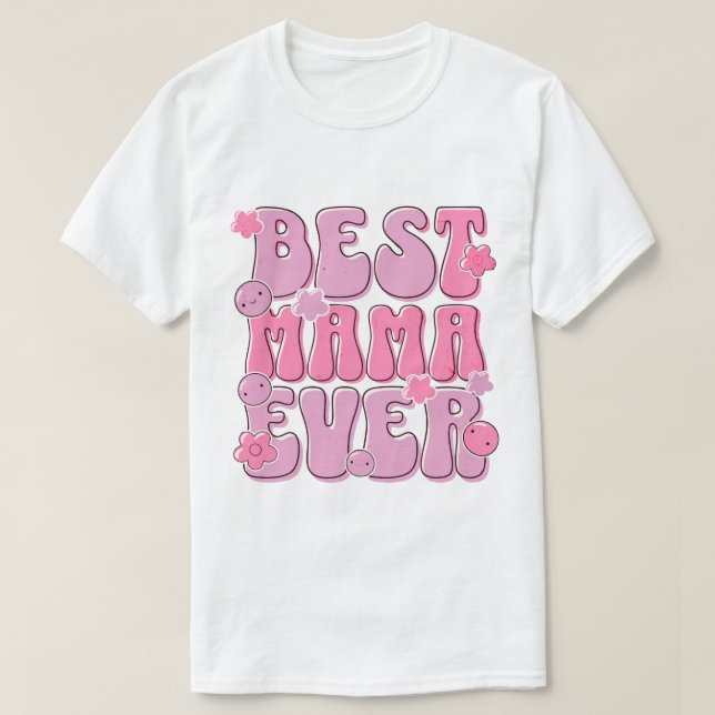 Mejor Mamá de la Historia - Diseño de camisetas pa (Diseño del anverso)