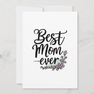 Mejor Mamá de la Historia, tarjeta de regalo de Dí