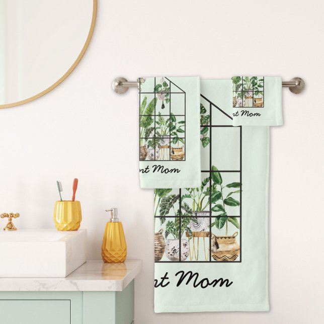 Mejor Mamá de Plantas de Acuarela (In situ bathroom)