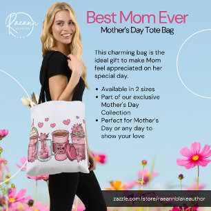 "Mejor Mamá del Mundo" Bolsa de mano para el Día d