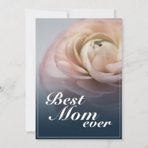 Mejor Mamá del Mundo con Rosa Rosa Grande