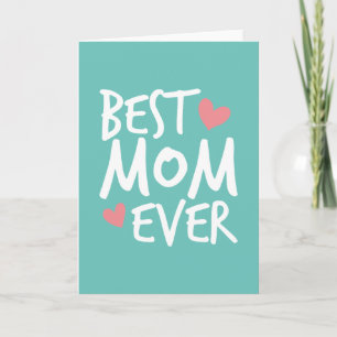 Mejor Mamá del Mundo Día de la Madre Tarjeta de