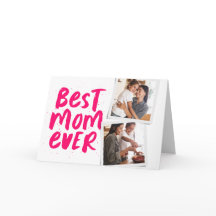 Mejor Mamá del Mundo tarjeta de Día de la Madre ro