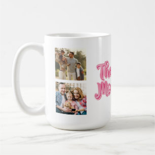 Mejor Mamá del Mundo Taza de Café Personalizada
