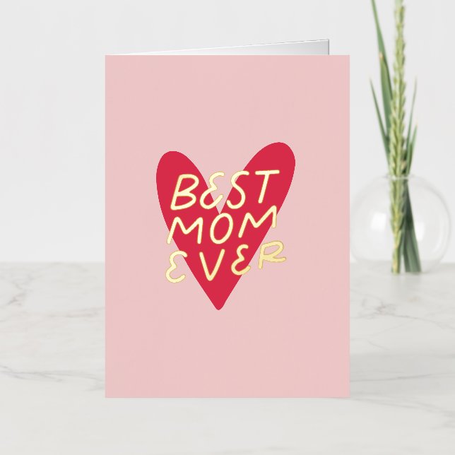 Mejor Mamá Día de la Madre de Manejo Moderno (Anverso)