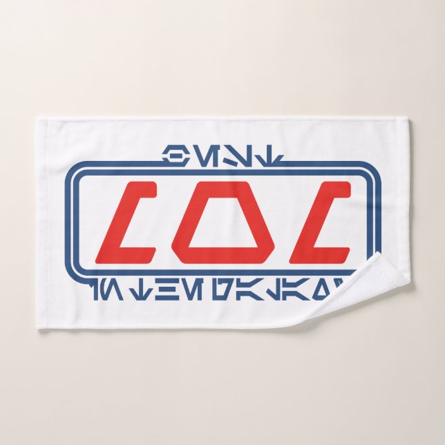 Mejor Mamá en Galaxy (Aurebesh) (Toalla de mano)