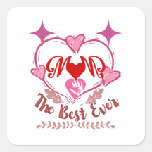 Mejor mamá jamás Pegatina