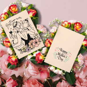 Mejor Mamá, mamá, niños personalizados/ tarjeta de