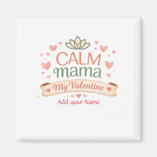 Mejor Mamá Mama Tranquila Imán de Corazones de San